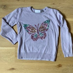 girl sweater size: 7/8y